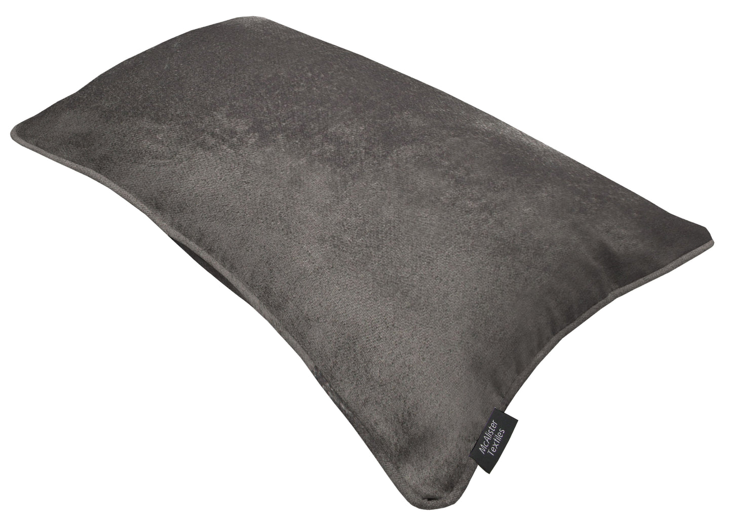 McAlister Textiles Charcoal Grey Crushed Velvet Cushions Cushions and Covers
